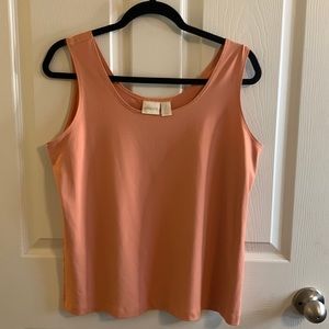 Chico’s peach tank top size L